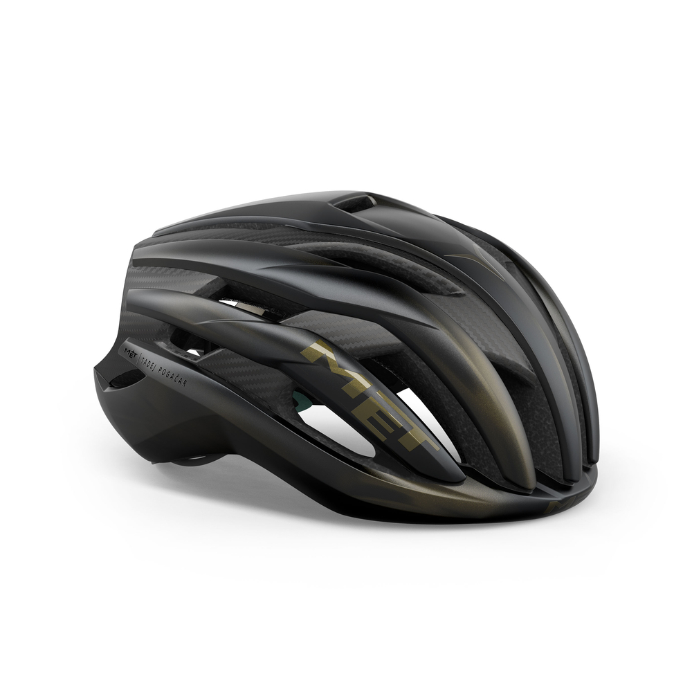 MET Trenta 3K Carbon MIPS Helmet - Tadej Pogacar Black Edition